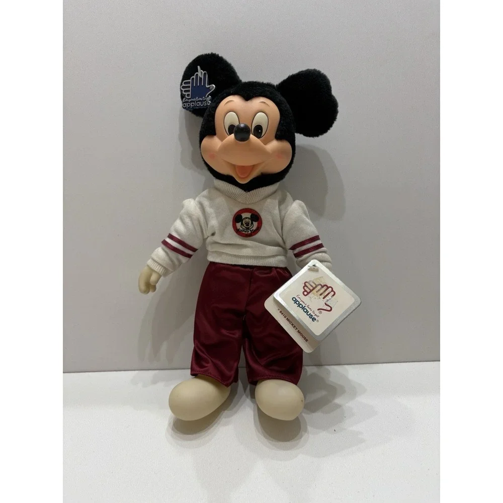 Vintage Disney Applause Dress-Ups Mickey Mouse Mouseketeer Doll With Tags (MM)‎